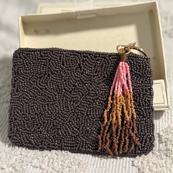 Dachshund Beaded Pouch/ Coin Purse - Picture 4 of 5